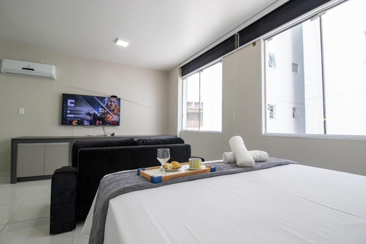Pos25B - Climatizado, Tv Smart, Garagem, Wi-Fi Apartment Balneario Camboriu Exterior photo